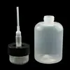 Suprimentos para Manicure Ferramentas Frasco de Álcool Frasco Vazio com Pressão Frasco de Pressão Frasco Sucção para Manicure 210ml Tampa Preta com Trava