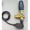 1812 1814 Cabezal de Bomba de Limpieza de Ultra Alta Presión, Lavadora de Autos, Válvula Reguladora de Presión Independiente Separada, Entrada y Salida de Agua