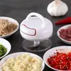 Venta caliente transfronteriza cortador de verduras multifunción mini picadora de carne de cordón suplemento alimenticio para bebés albóndigas ajo picado cacahuetes