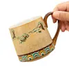 Las Tazas de Té y Tazas Cerámicas Culturales y Creativas de Dunhuang Son Regalos Prácticos para Personas Mayores y Líderes, y También Son Adecuadas como Recuerdos para Empleados