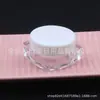 Caja cuadrada blanca, tarro de crema de 10 g, botella cuadrada, frasco de polvo de purpurina, tarro de ungüento de 10 ml, caja cuadrada para labiales, caja de sombras de ojos