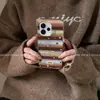 Funda Adecuada para Teléfono Móvil Opporeno15 con Diseño Artístico de Dibujos Animados, Opporeno15Pro con Rayas de Color Contrastante y Estrellas