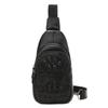 Sacos de Nova Bolsa de Couro Masculina Casual Bolsa de Peito Top Layer Couro de Vaca Source Atacado Crossbody Bolsa Masculina Retro Bolsa de Ombro