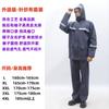 Conjunto de Impermeable y Pantalones de Lluvia para Adulto Dividido para Hombre Impermeable de Cuerpo Completo para Ciclismo Reflectante para Exterior Específico para Ciclista