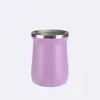 Taza Mate de Acero Inoxidable 304 de Alta Calidad para Amazon Transfronterizo, Taza Mini Compacta de Doble Pared Aislada, Taza de Café Portátil