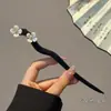 Pasador de Borlas Estilo Chino para Peinados Recogidos, Versátil Pasador de Madera de Nicho, Accesorio para el Cabello, Nuevo Pasador Antiguo Estilo Chino, Al por Mayor