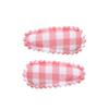 Amazon transfronterizo mini pinza BB para niños clip de tela con forma de gota de agua pinza lateral para flequillo estampado pinza para el pelo de niños pasador 3629