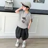 Conjunto de Verano para Niños 2026 Nuevo Estilo Coreano Chaleco sin Mangas Fresco y Elegante para Niños, Conjunto Delgado de Dos Piezas para Niños