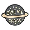 Astronauta Espacial Planeta Desenho Animado Sapatos de Furo em PVC Tema Flor Universo Fivela de Sapato de Borracha Macia Acessórios para Sapatos de Jardim DIY