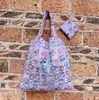 Bolsa de Compras de Supermercado Mediana en Stock, Bolsa de Compras Ecológica Plegable Ligera, Bolsa de Almacenamiento Portátil Tela Oxford 210D