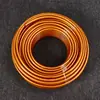 Tubo de aluminio y plástico para bodas, arte floral, tubo de PVC con forma, tubo grande de papel para arte floral, fondo de guía de tallo de flor, tubo flexible y versátil.
