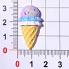 Verano Brillante Helado Resina DIY Pegamento de Crema Pasador de Pelo Imán para Refrigerador Funda de Teléfono Hebilla de Zapato Materiales Hechos a Mano