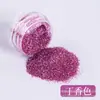 39 Cores de Pó de Glitter Degradável, Pó de Glitter Degradável de Pla Biodegradável ou Celulose Vegetal para Exportação para a Europa e os Estados Unidos