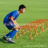 Venta al por mayor de fábrica de nuevos soportes combinados para vallas, soportes pequeños para vallas, soportes en forma de U, vallas de entrenamiento para niños, vallas de salto de tubo curvo