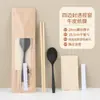 Cuchara Americana Desechable y Palillos Juego de Cuatro Piezas Paquete de Comida para Llevar Bibimbap Comida Ligera Cuchara Endurecida Rica Servilleta de Papel Palillo
