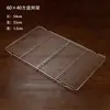 Rejilla de Acero Inoxidable 304, Malla de Acero de Grado Alimenticio, Malla Rectangular para Barbacoa, Rejilla para Hornear y Enfriar con Patas en Forma de V, Malla para Separar Aceite, Malla de Drenaje