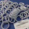 Anillo de Sello para Pistón de Máquina Pulverizadora de Baja Fricción Larga Duración UHMWPE Máquina de Limpieza de Alta Presión Bomba Industrial Sello de Válvula