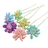 Flor de Gerbera # Lleno de Flores de Hilo # Serie de Ramos de Año Nuevo # Ramo de Flores Artificiales # Producto Terminado # Regalos