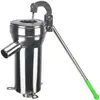 Bomba de água manual de aço inoxidável para poço, máquina manual de puxar água para casa, cabeçote de poço, bomba manual para puxar água, dispositivo de sucção de água, estilo antigo