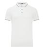 Polo de Algodón de Fibra Larga Estilo Nacional de Verano de Solapa y Manga Corta Camiseta de Trabajo Personalizada para Empleados Corporativos con Texto Bordado