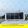 Design de cabine móvel Casa Modular Integrada Hotel Shandong Lubanzhu Estrutura de aço leve Homestay Factory