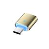 Adaptador USB-C a USB 3.0 OTG tipo fábrica, adaptador ligero para coche, lector de tarjetas de unidad U recargable