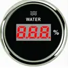 Medidor de Nível de Água Shandong Qingshui para Veículos de Engenharia e RVs, Medidor de Volume de Tanque de Água 52mm, Display de Quantidade Restante de Nível de Líquido