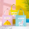 Bolsa Fofa para Lancheira de Estudante, Bolsa de Mão, Lancheira Térmica, Lona, Trabalhador de Escritório com Arroz, Simples, Grande Capacidade, À Prova d'Água