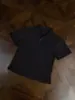 Camisa Polo de Punto para Mujer Manga Corta Estilo Old Money Marrón, Ajuste Relajado de Verano, Camiseta de Hombro Normal, Manga Media Cleanfit