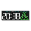 Novo Relógio Eletrônico Multifuncional Relógio Digital LED Casual Saída USB Relógio de Cabeceira 5510 Despertador