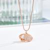 Colar de prata esterlina s925, colar de pérolas de concha da moda coreana, corrente de clavícula feminina, joias elegantes de prata esterlina para todos os gostos