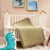 Esterilla de Cáñamo Natural Esterilla Infantil Esterilla de Verano Estilo Antiguo para Bebé Hidratante Plegable Bordada Esterilla con Aire Acondicionado Esterilla Suave Venta al por Mayor