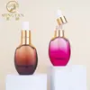 Frasco Conta-gotas 15ml para Óleo Essencial Frasco Elegante Frasco de Essência Frasco para Produto de Cuidados com a Pele Dispenser de Líquido