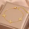 Pulsera Popular Transfronteriza, Pulsera de Acero de Titanio con Corazón de Amor y Circonita que No se Desvanece, Pulsera de Nicho de Lujo de Gama Alta para Mujeres