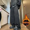 Pantalones cargo funcionales de gran tamaño estilo americano, pantalones largos casuales de pierna recta de moda para hombre, pantalones impermeables para exteriores para senderismo y montañismo