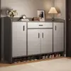 Armário de sapatos para entrada de casa, armário de armazenamento para sala de estar, armário lateral para quarto e sala de jantar, sapateira de várias camadas para corredor de entrada, armazenamento para apartamentos de aluguel