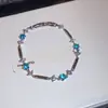 Pulsera de flor redonda con cierre de circonita, lujo ligero, alta gama, pulsera exquisita con un diseño elegante, versátil y a la moda, venta al por mayor