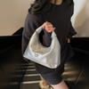 Bolso de Mano de Gama Alta para Mujer 2025 Nueva Moda Bolso Cruzado Verano Moderno Bolso Tipo Dumpling de Cuero con Cera de Aceite