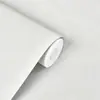 Papel pintado de tela autoadhesivo impermeable liso para dormitorio sala de estar PVC lino pegatinas de renovación de dormitorio al por mayor