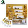 Pigmento para pintura china en caja, 12 colores, 18 colores, 24 colores, 12 ml, de la marca Marley. Material para práctica de pintura china.