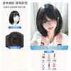 Peluca Japonesa de Pelo Corto para Mujer, con Capas y Flequillo, Ligera y Transpirable, Peluca Completa Estilo Bob Linda para Uso Diario
