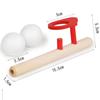 Soplador de Bola de Suspensión de Madera para Niños Transfronterizo Soplador Juego de Entrenamiento de Capacidad Vital Muñeca Juguetes Intelectuales Venta al por Mayor