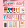 Set de Herramientas para Paper Quilling Paquete de Materiales Hechos a Mano DIY para Niños Herramienta para Dibujo en Línea con Tiras de Papel para Quilling Paquete al por Mayor