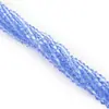 Cuentas de cristal de diamante de 4 mm, cuentas sueltas, cuentas puntiagudas hechas a mano, material para pulseras caseras, accesorios de joyería