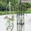 Soporte para flores trepadoras en forma de U de 8 mm, sencillo y de Amazon Source, para exteriores, color blanco