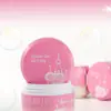 Tanque Dispenser de Cola para Esmalte 5g Personalizado PP Rosa Gradiente Tampa Redonda Liner com Bloqueio Total Tanque de Cola para Esmalte Processamento de Frasco Creme