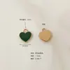 Colgante de Melocotón Corazón Forma de Corazón Esmalte Aleación Colorido Simple Materiales para Pendientes DIY Accesorios para Joyería DIY