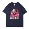 Camiseta Casual 2025 para Hombre y Mujer de Manga Corta Diaria Casual Estampado de Letras Holgada de Manga Corta Al por Mayor