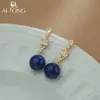 Aitong Jewelry Design Es Lujo Accesible y de Alta Gama. Los Pendientes Son Brillantes y Elegantes. Pendientes de Nicho. Aretes de Perlas con Borlas