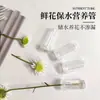 Tubo retentor de água, tubo de nutrientes, tubo para orquídeas, tubo de preservação, tubo de preservação e cultivo para buquês de flores únicas, materiais para suprimentos de floricultura